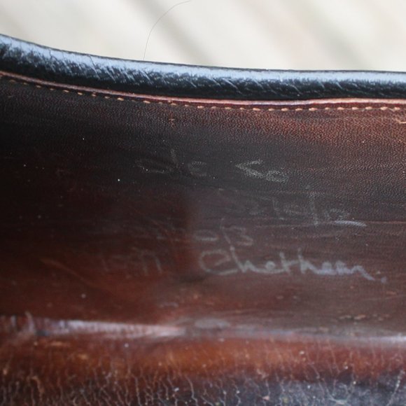 Church’s Black “Fighting Seal” Leather Slip-On EUC - Picture 10 of 15